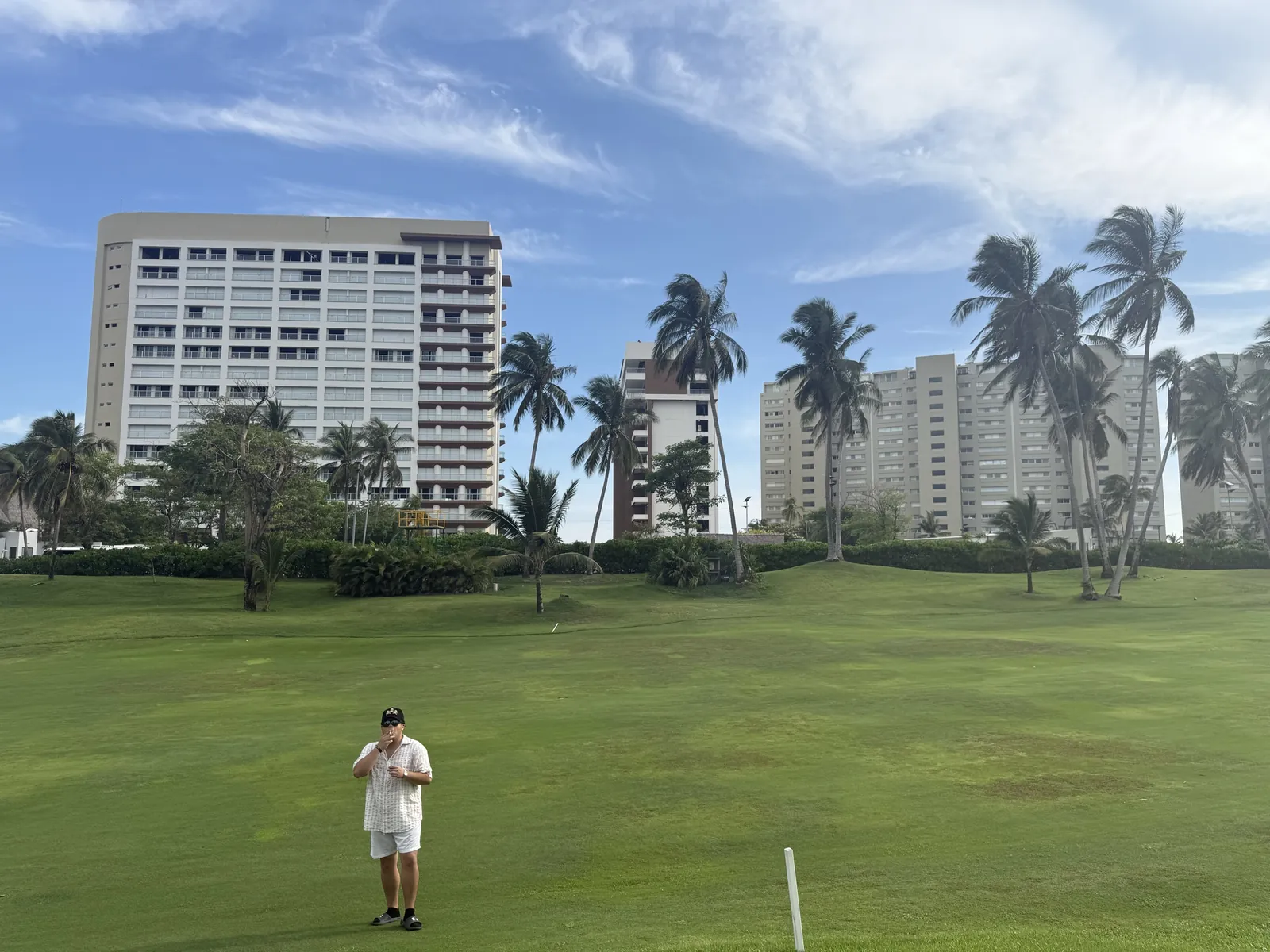 Ladislao en el campo de golf